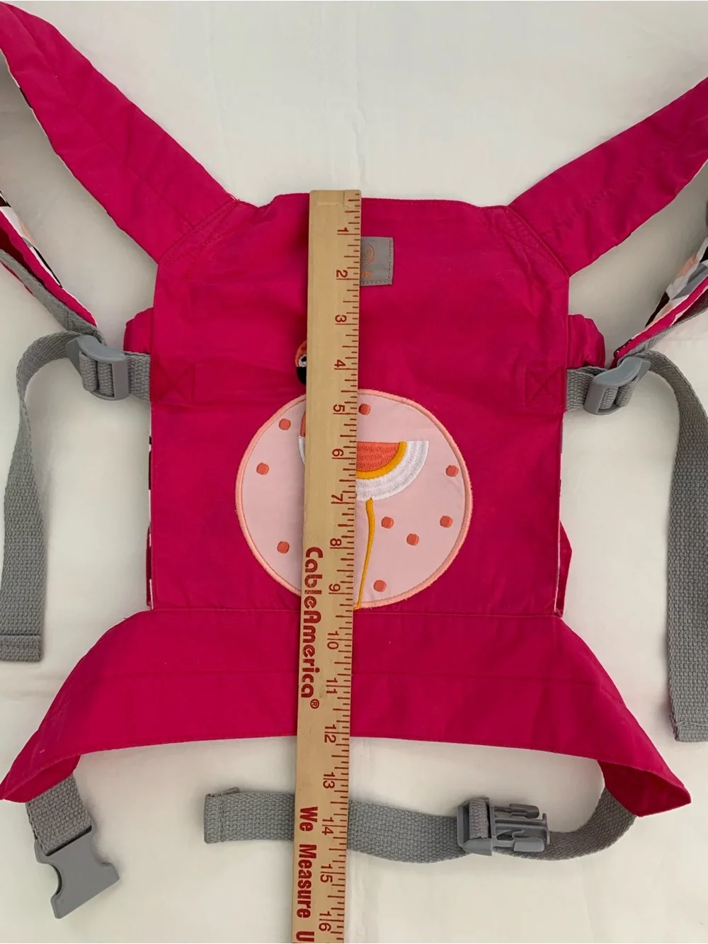 Flamingo pink carrier for dolls toy for toddlers 3 +